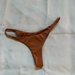 Women's Rust Bikini Bottom Size Large Swimsuit